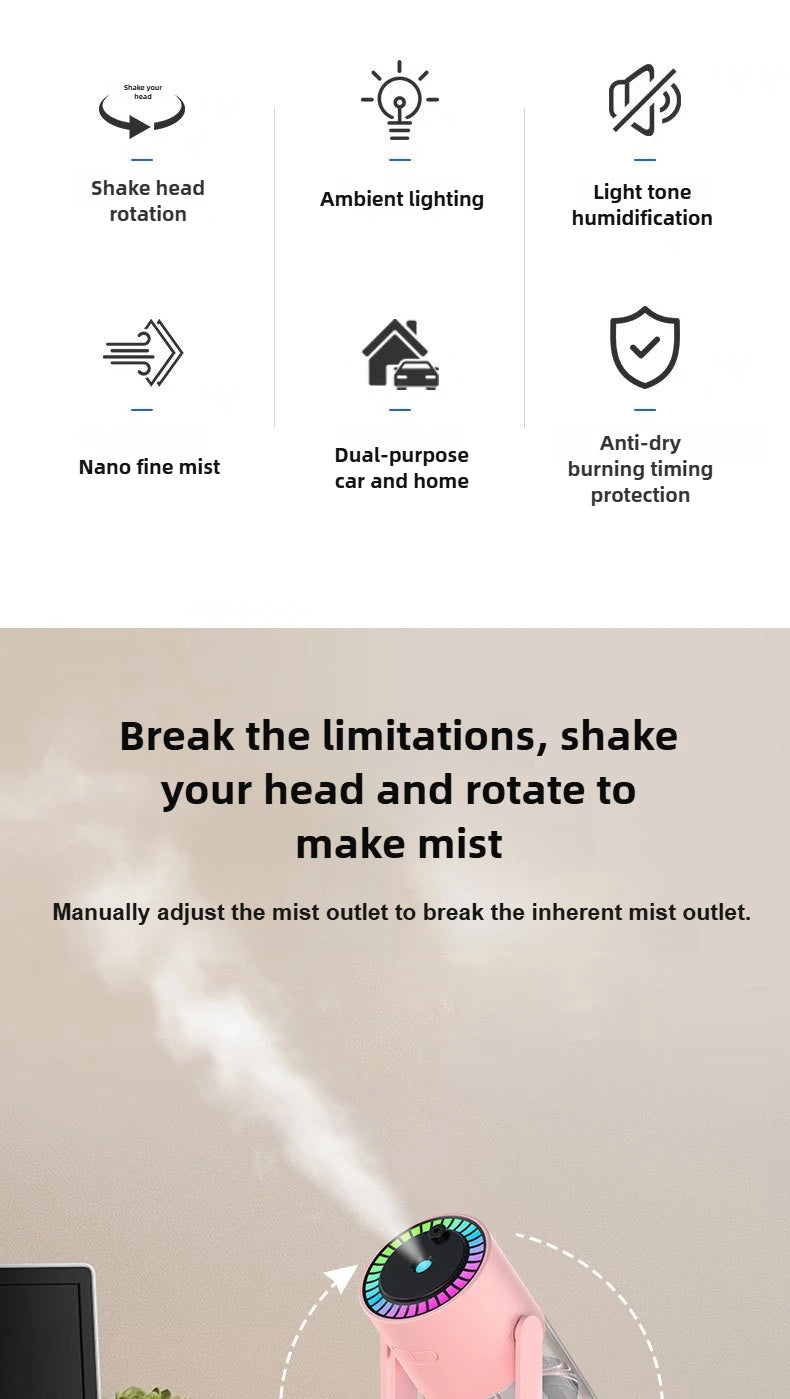 Air Humidifier & Aroma Diffuser