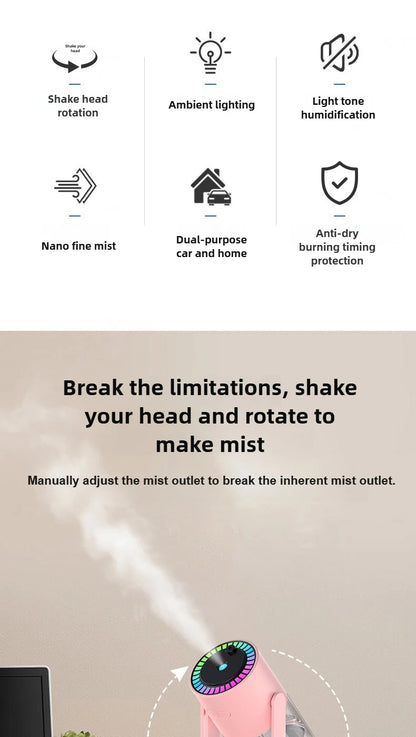 Air Humidifier & Aroma Diffuser