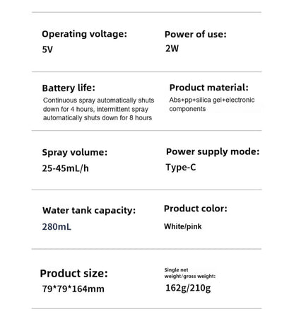 Air Humidifier & Aroma Diffuser